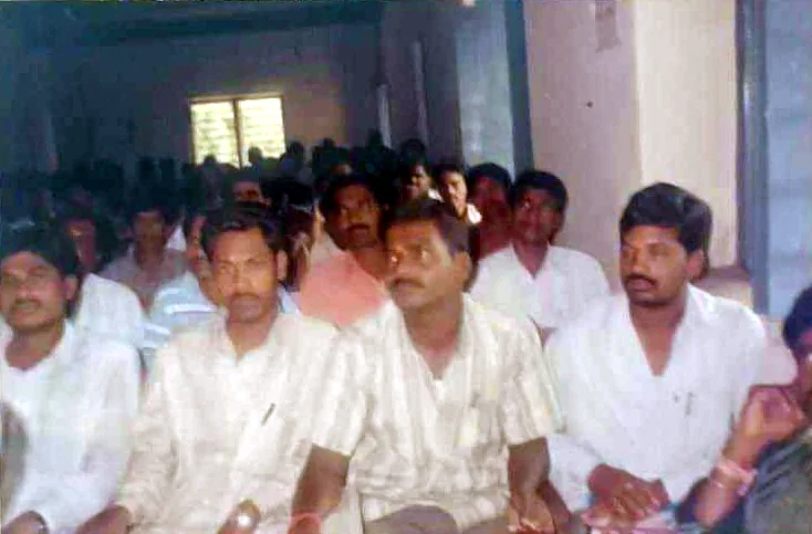 Participants at a KSS training meeting