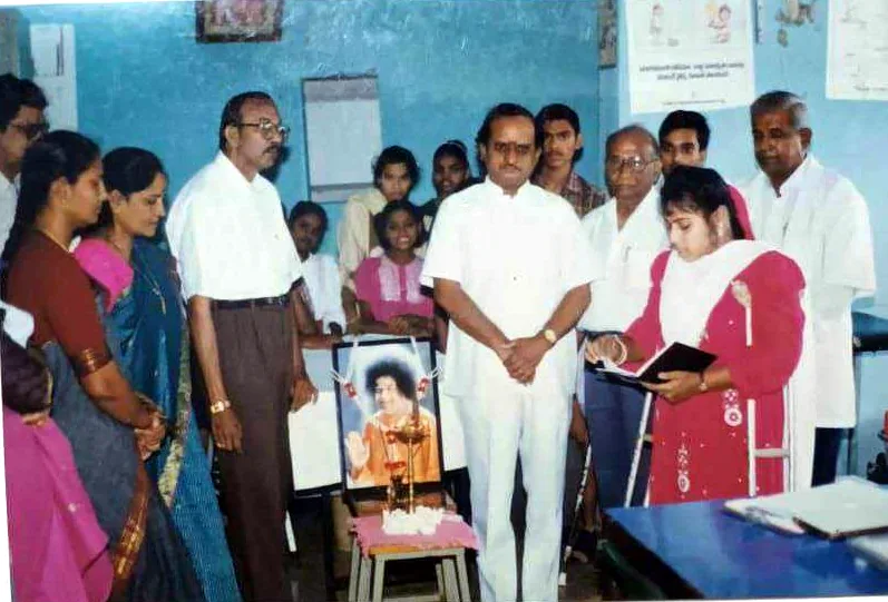 Volunteers and guests at a KSS event