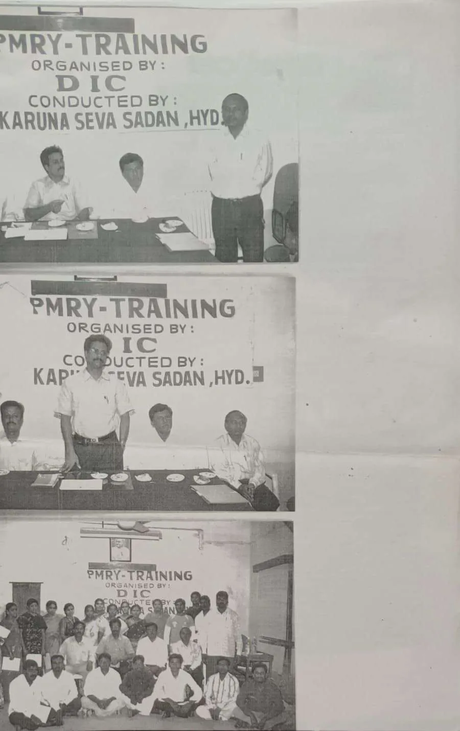 Archive: PMRY training organised by DIC, conducted by KSS